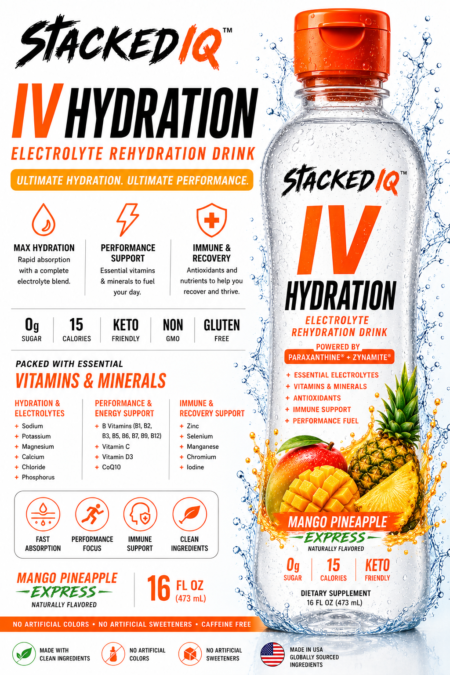 IV Hydration Electrolyte Rehydration Drink