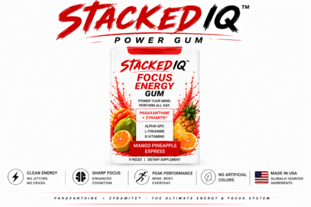 STACKED IQ Power Gum